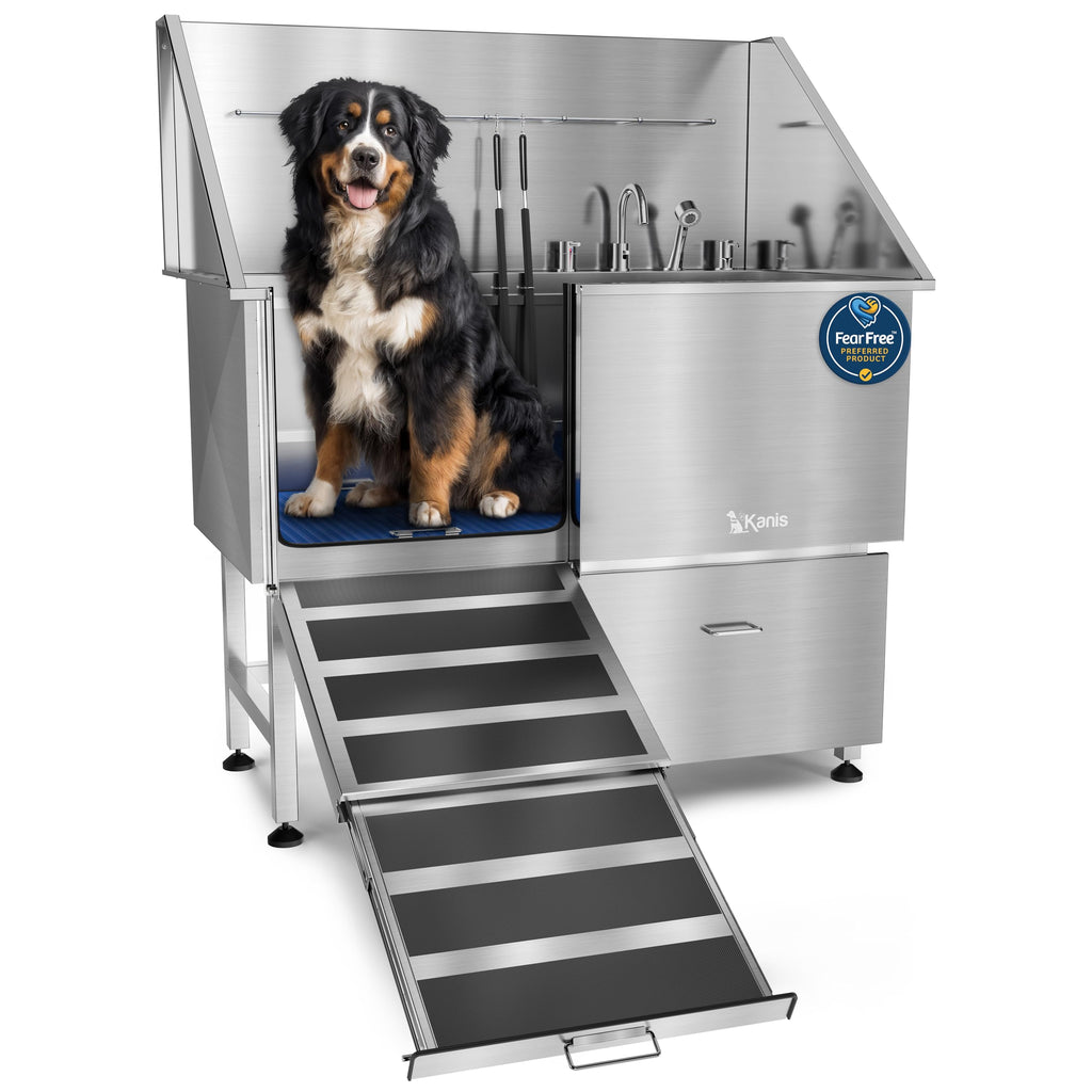 Stainless Steel Dog Washing Station with Shower