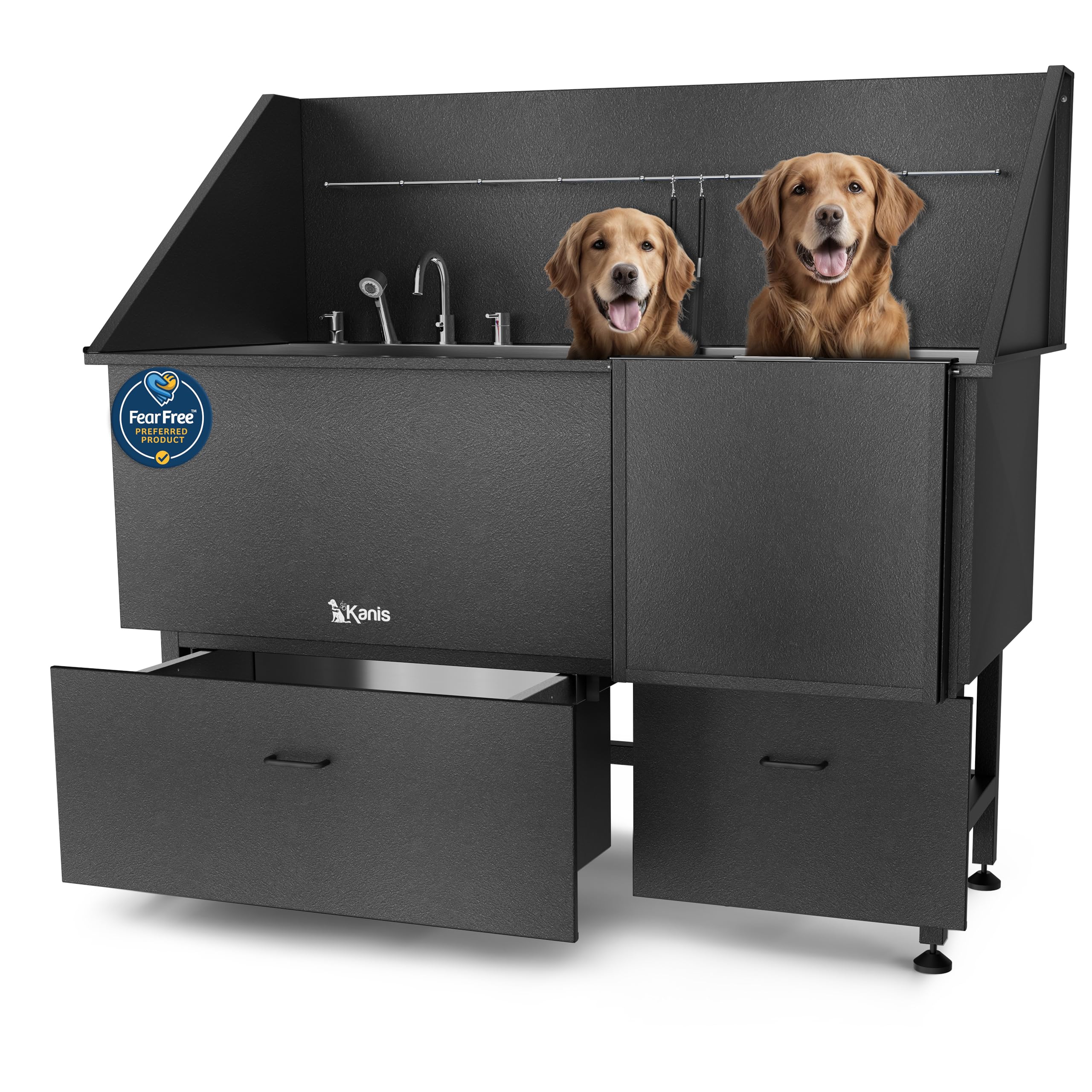 Stainless Steel Dog Washing Station with Shower